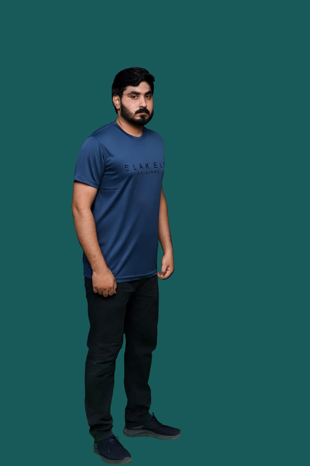 Blackely Mens T-shirt  Down-shoulder